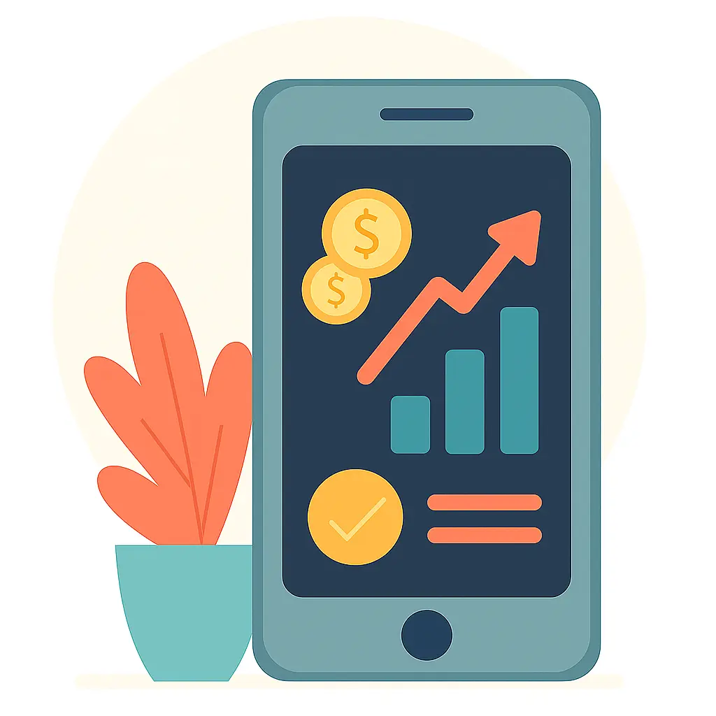 Saving vs Investing illustration